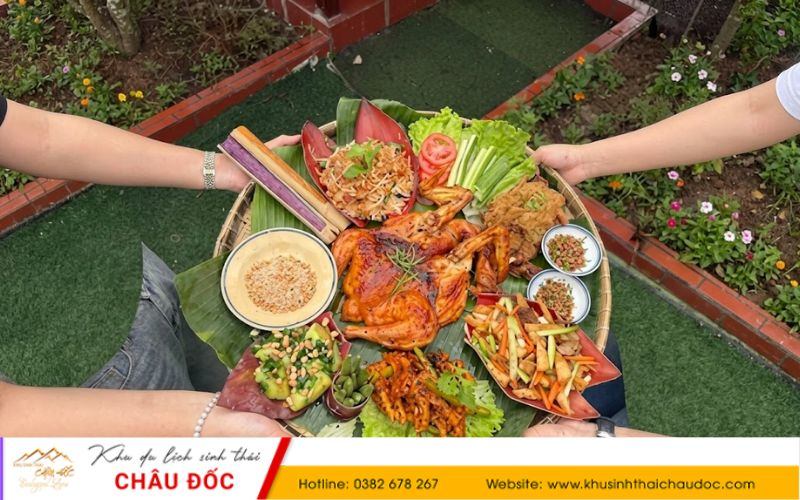 Mẹt gà Tây Bắc tại Khu sinh thái Châu Đốc