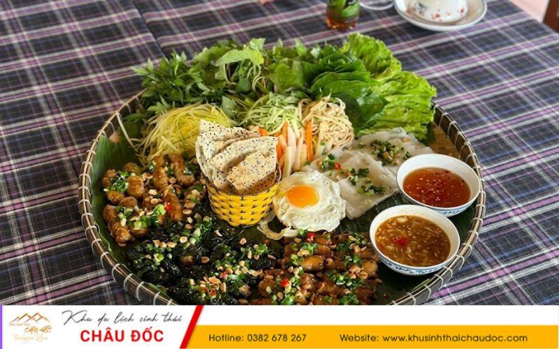 Mẹt bò tại Khu sinh thái Châu Đốc