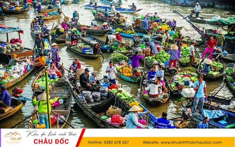 Chợ nổi Cái Răng 
