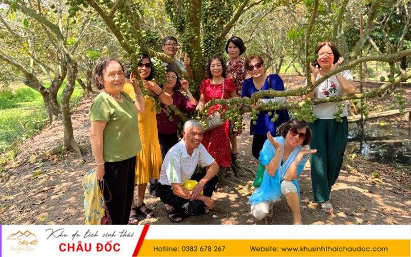 Kết nối gia đình khi đi du lịch miệt vườn