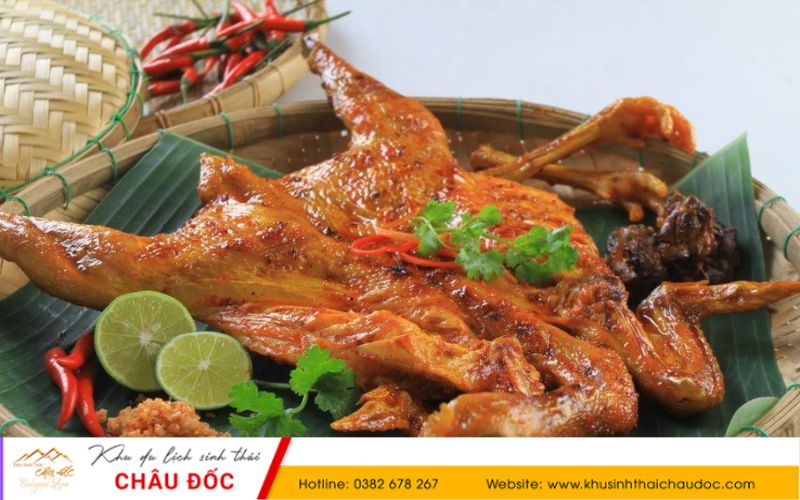 Gà đốt lá trúc