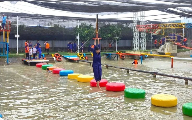 Trải nghiệm đu dây đầy thử thách mang đến cảm giác hồi hộp
